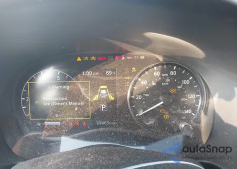 2022 Nissan Kicks Sr Xtronic Cvt из США, поврежденный, VIN 3N1CP5DV6NL486807